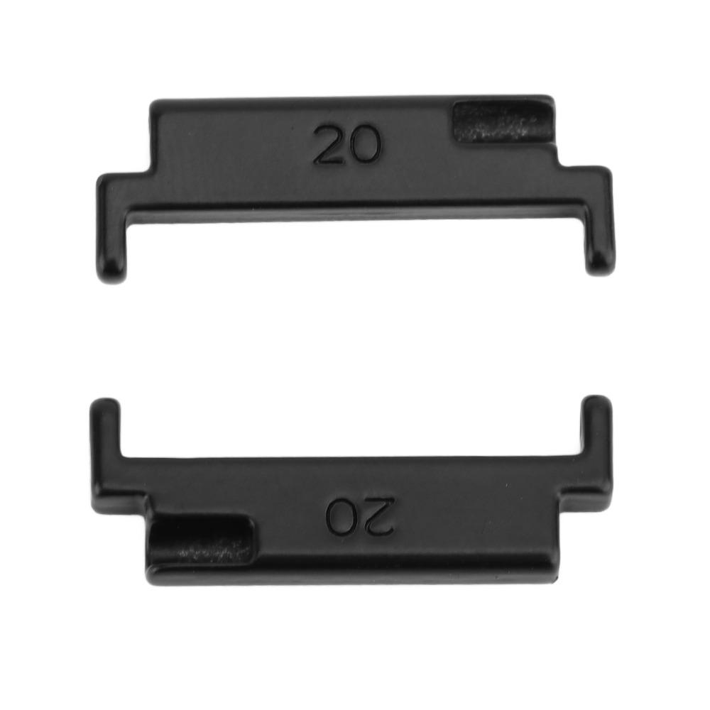 1 Pair 20 To 22mm Watch Strap Connector Black Color Band Connection Adapter  Damaged Connectors
