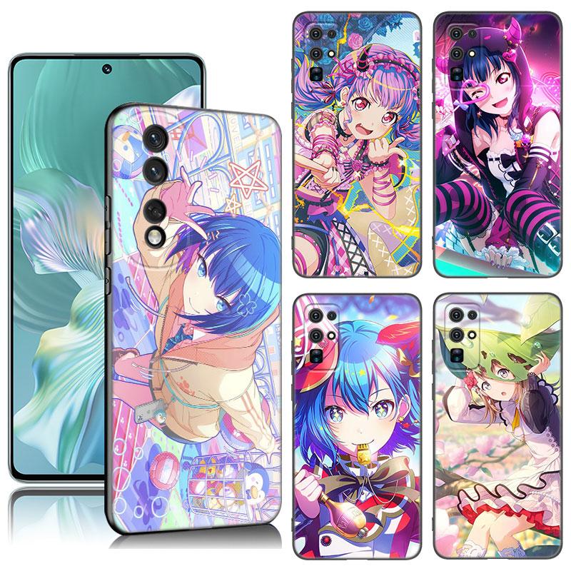 Game Project Sekai Black Phone Case For Huawei Honor 70 90 Lite X40 GT X50 I X5 Plus X6A X6S X7A X8A X8B X6 X7 X8 X9 4G X9A X9B