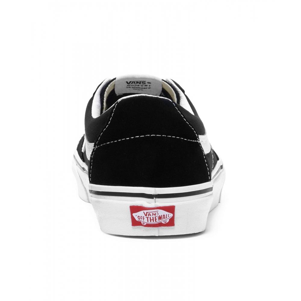 Vans Skate Low Black  True White Vn0a4uuk6bt1 Sk8 Low Black True White