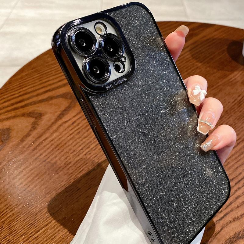 Блестящий чехол для телефона iPhone 16 Plus 15 14 Pro Max 13 12 11 Pro Max Роскошный чехол из ТПУ с кристаллами для iPhone XR XS 7 8 Plus