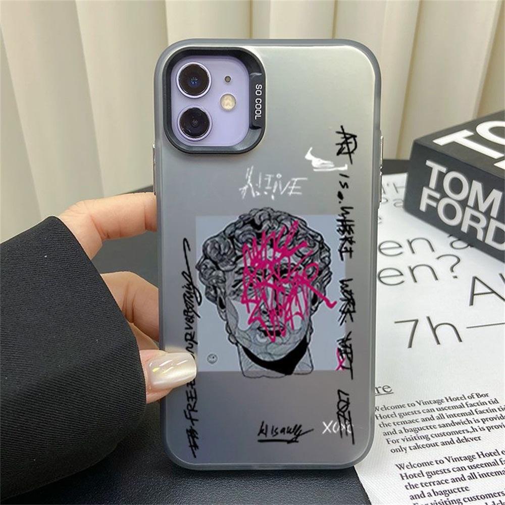 Крутой черный змеиный чехол для телефона iPhone 15 Pro Max 11 12 13 16 14 Plus Силиконовый противоударный чехол Защитная оболочка для объектива
