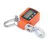 Orange Hanging Hook Scale LCD HD Digital Display High Accuracy Sensor Electronic Crane Scale 1102lb 500kg