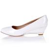 Casual Wedge Shoes For Women Fashion Wedges Low Heels Red White Classic Pumps Party Wedding Office Shoes Ladies Large Size 45 48