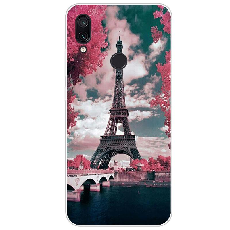 Для Xiaomi Redmi Note 7 чехол с цветочным животным силиконовый чехол для Redmi Note 7 Pro Note7 бампер противоударный чехол для телефона Coque