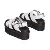 Dr. Martens Leather Thick Sole Open Toe Fashion Sandals Women Sandals White 30717100
