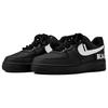 Nike Air Force 1 Покрытие Нескользящие Низкие Кеды для Скейтборда Унисекс Черный Серебристый CW2288-001(Team55-SWOOSH)