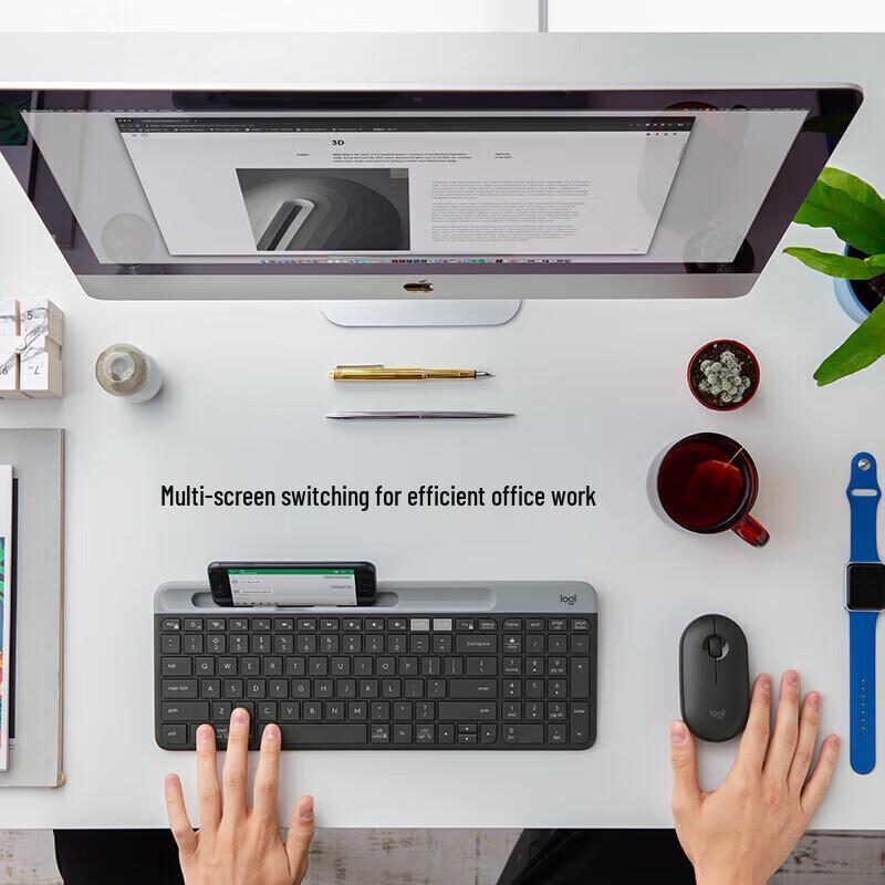 Logitech K580 Wireless Bluetooth Ultra-Slim Keyboard