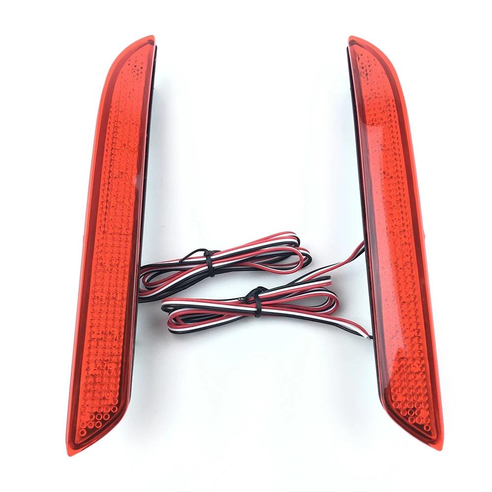 2 шт. автомобильный фонарь задний бампер фонарь стоп-сигнал отражатель светодиодный для Honda CRZ 2010-2012 CRV 2012 подходит для 2010-2012 Acura TSX 2011-2012