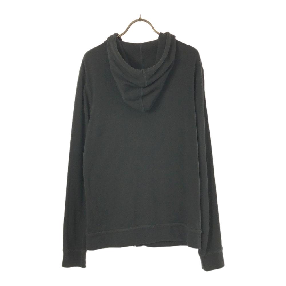 Armani Exchange Logo Print Long Sleeve Sweat Zip Hoodie S Black Men's Used