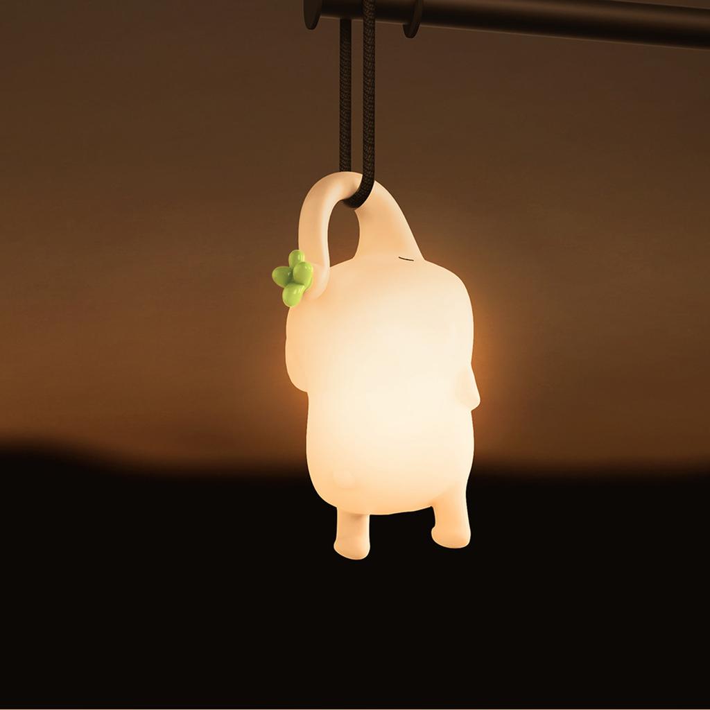 Night Light, Cute Elephant Children Bedroom Decorations, Desktop Phone Stand, Birthday Gift For Girls Boys Kids
