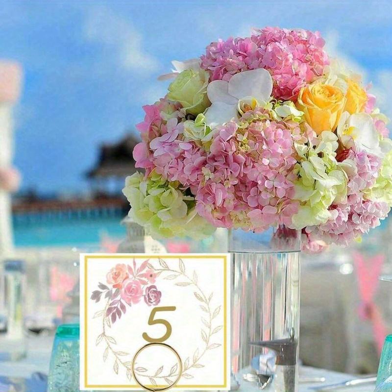 Держатель для настольной таблички, Премиум мини держатель для номеров столов, держатель для карточек, проволочный держатель для фотографий, украшение, свадебный банкет, вечеринка, день рождения