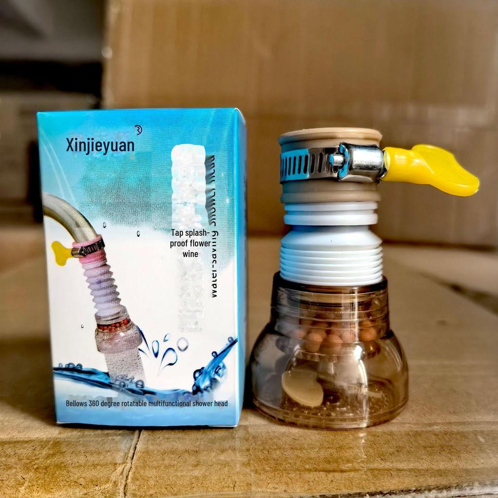 Универсальный кухонный кран Xinjieyuan с фильтром и насадкой-брызгом