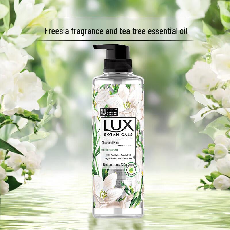 Lux Freesia & Tea Tree Body Wash 4-Pack