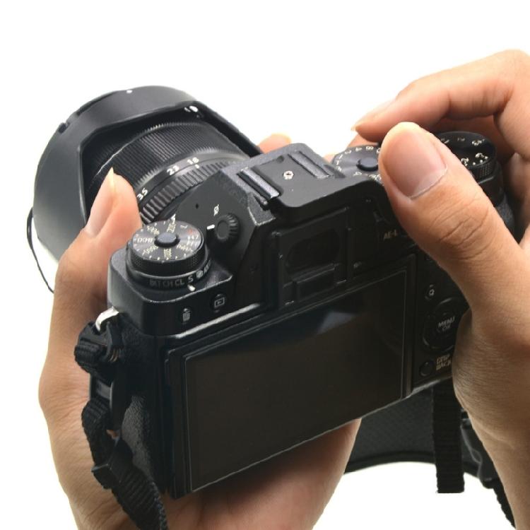 Противоскользящий захват для большого пальца камеры, крепление на горячий башмак, долговечность, алюминиевая эргономичная опорная пластина для XT1/2/3/10/20/30