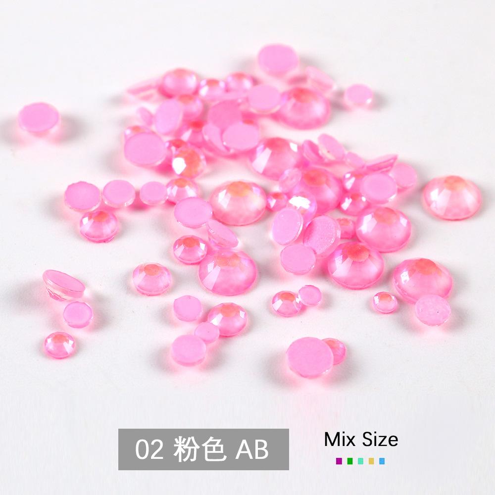 Смешанный мокко плоскодонный сверло неоновый флуоресцентный сверло DIY аксессуары для мобильных телефонов стеклянные хрустальные наклейки для ногтей сверло для дизайна ногтей