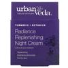 Urban Veda Radiance Replenishing Night Cream, for Dry Skin, 1.7 Fl Oz (50 Ml)