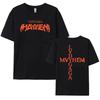 Lady Gaga Mayhem Album 2025 Tshirts New Fashion Singer Printing T-shirt Cotton Soft Short Sleeve Tee-shirt Unisex Streetwear Tee