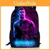 Спортивный рюкзак Cristiano Ronaldo для баскетбола из водонепроницаемого полиэстера для учеников средней школы