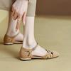 Классические римские сандалии в стиле ретро, ​​летние женские новые туфли на плоской подошве с круглым носком и мягкой подошвой, женские туфли Zapatos De Mujer Mary Jane