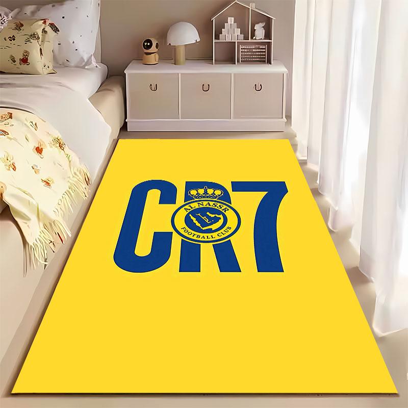 CR7 Аль-Наср Футбольный клуб подходит в качестве нескользящего коврика для гостиной или дивана в спальне