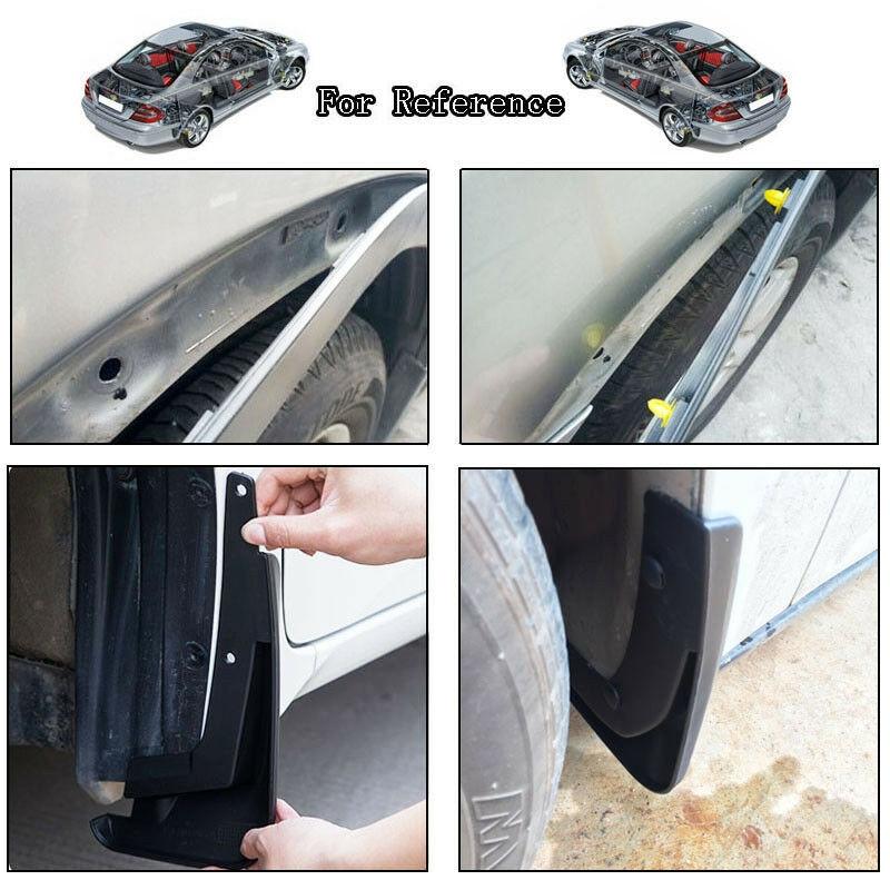 50 штук прочных пластиковых крепежных клипс для подкрылков автомобиля - 8 мм x 8,5 мм