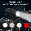 Waterproof Bike Light Front Cycling Accessories 500 Lumen Bike Headlight  Bicycle