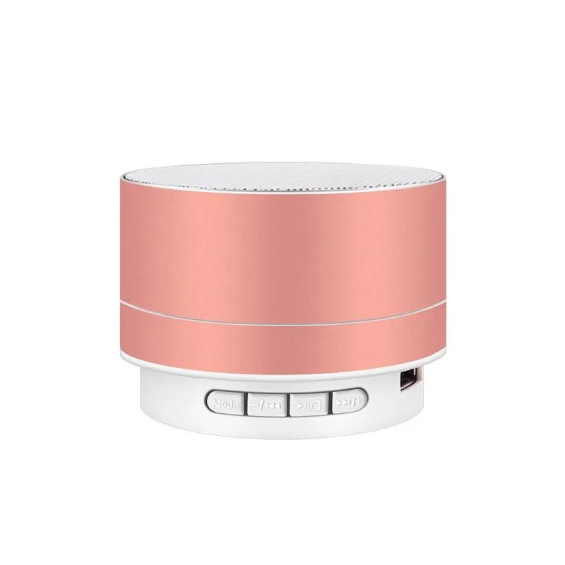 Портативная мини-Bluetooth-колонка с сабвуфером из алюминиевого сплава для использования со смартфоном и компьютером