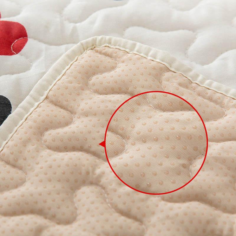 Чистый хлопок противоскользящие коврики для тети Moon Pad можно стирать сетчатый коврик физиология пример праздник анти-боковая протечка Dianz Baby подгузник Pad