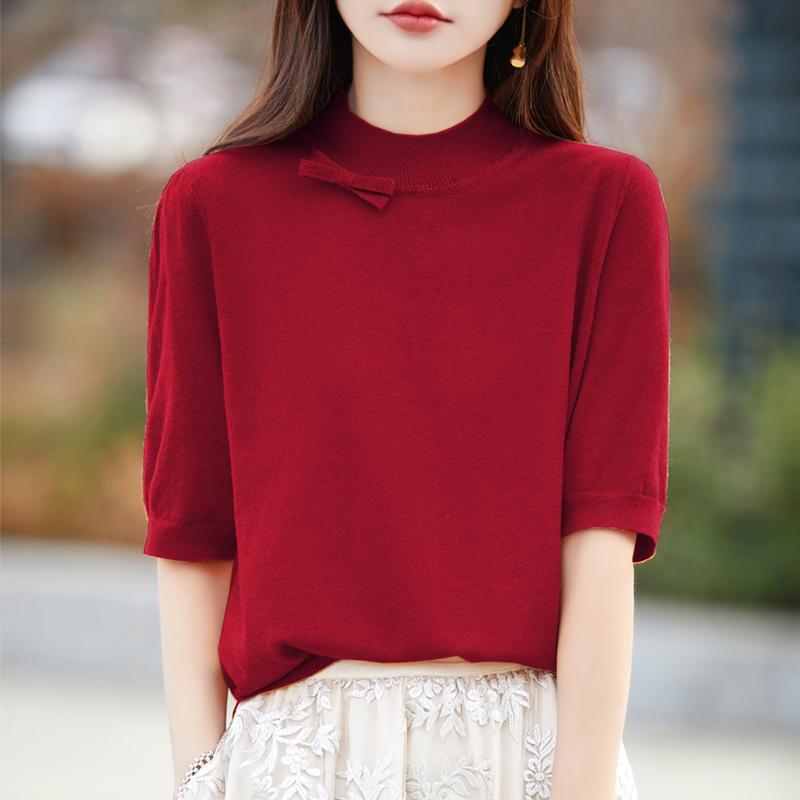 Летняя рубашка для женщин - 50% шелковая смесь Mulberry | Не мнется и защищает от ультрафиолета | Роскошный легкий топ