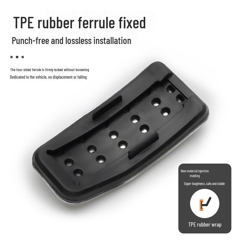 Нескользящая педаль тормоза и газа из алюминиевого сплава для Tesla Model 3/Y