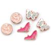 Wicked Glinda Butterfly, G and Shoe stud earring set