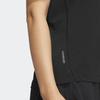 Adidas Женская футболка Own The Run Cooler, черные топы JF1477