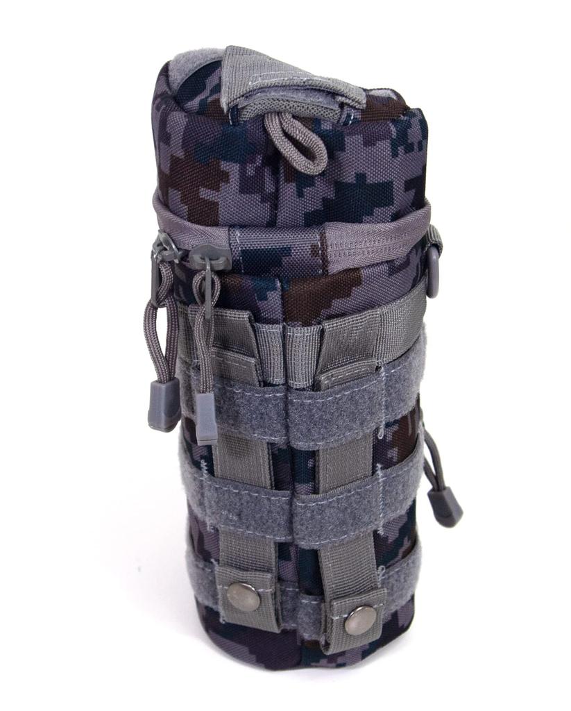 Штормовая ткань Военная фляга Фляга Пластиковая фляга Сила Камуфляж Цифровой 1564 Чехол, Чехол, Чехол, 500мл-1л, Самооборона (ASDF Камуфляж),