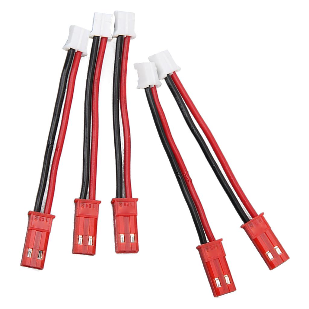 PH2.0 2P To JST Adapter Cable Male To Male RC Battery Extension Cord for Axial SCX24 124 RC