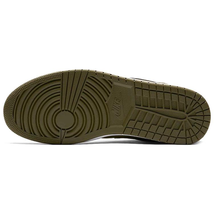 Jordan 1 Средний Оливковый Холст 554724-301