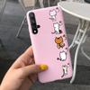For Huawei Nova 5T Case Honor 20 Fashion Art Painted Cover Soft Slim Phone Case For Huawei Nova 5T 5 T Honor20 Back Cover Bumper