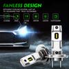 H7 LED Headlight Bulbs, 50W 10,000LM Super Bright LED Headlights Conversion Kit 6500K IP68
