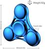COOLDEN Ручной спиннинг снятие стресса снятие стресса супер нержавеющая сталь высокоскоростной минутный фиджет аутизм забавный спин кончик пальца рождественский подарок для синего цвета