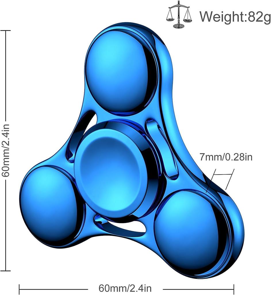 COOLDEN Ручной спиннинг снятие стресса снятие стресса супер нержавеющая сталь высокоскоростной минутный фиджет аутизм забавный спин кончик пальца рождественский подарок для синего цвета