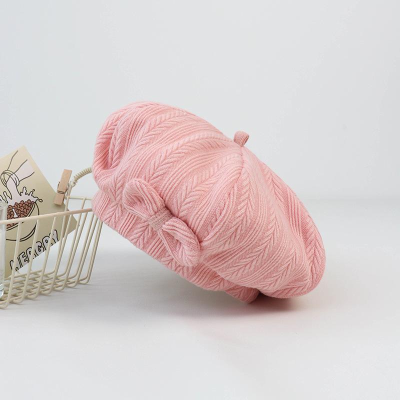 Новая детская шапка-берет для мальчиков и девочек на осень и зиму, модная универсальная трендовая шляпа художника