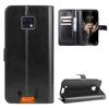 Кошелек-чехол для Oukitel WP6 с подставкой и слотами для карт – Ударопрочный, пылезащитный, деловой, прочный, откидная кожаная крышка