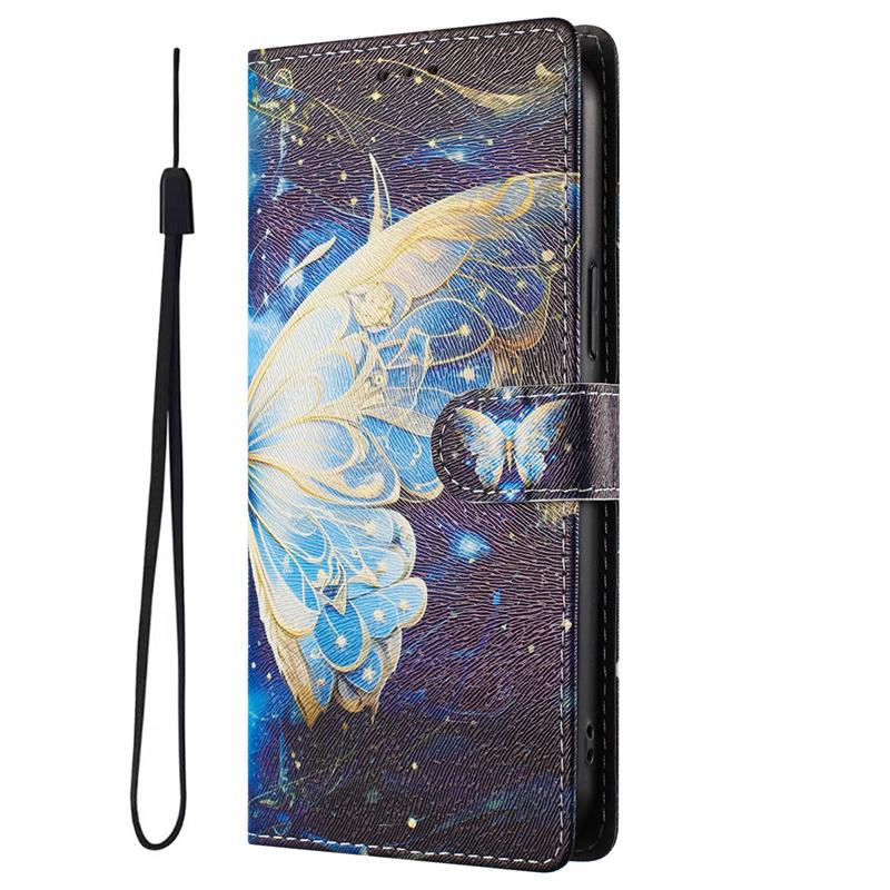 Чехол Edge 70 60 50 Fusion Pro для Moto G06 G86 G56 G67 G57 Power G85 G35 G55 G75 G45 G84 Расписной Чехол Кожаная Обложка для Телефона Fundas