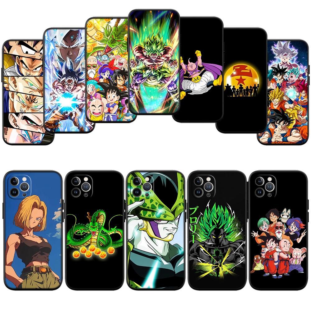 Dragon Ball Cartoon Phone Case for Samsung Galaxy S20 S21 S22 Ultra FE + Plus A21S A22 A24 A25 A26 A30 A30S A31