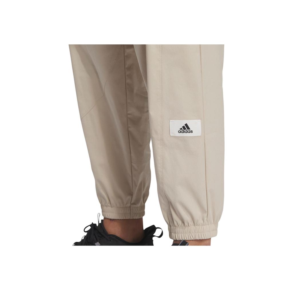 Adidas Sportswear Lounge 7/8 Jogger Pants Men Bottoms Beige IP4955