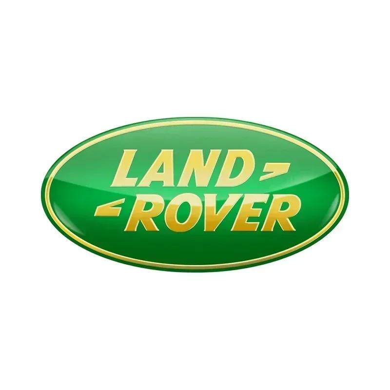 Aluminium Logo Emblem Car Front Sticker Rear Trunk Fender Badge Land Rover Ranger Freelander Discovery Defender 3 4 Evoque BQ7