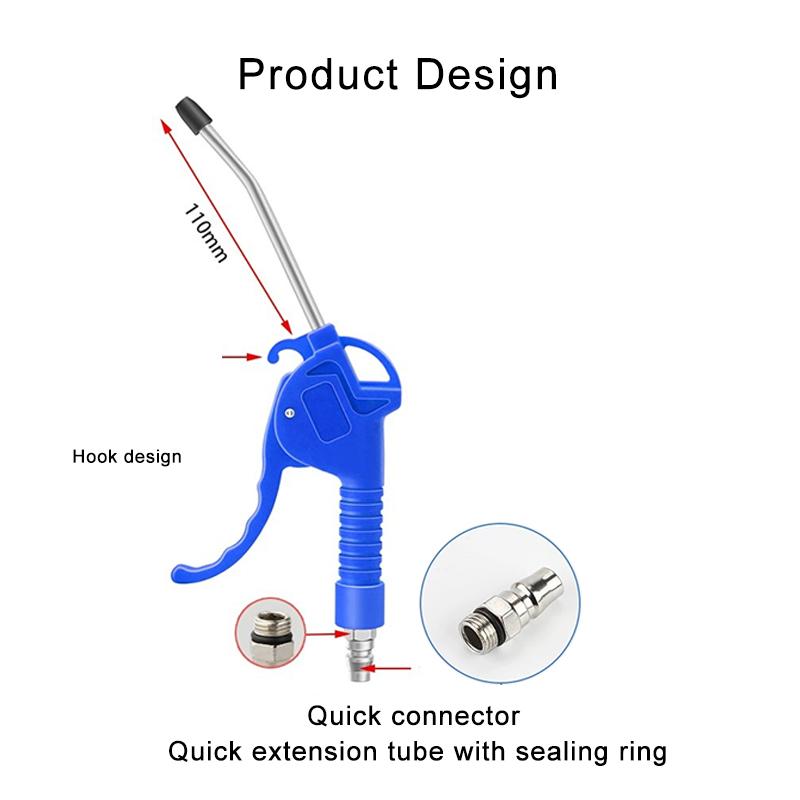 High pressure pneumatic lance.Pump extended nozzle.Heavy industrial air blower, air compressor accessories pneumatic tools