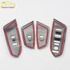 Fits 17 CRV: Car Door Window Armrest Lifting Button Decorative Frame Accessories