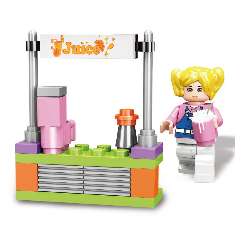 Нетоксичные сказочные принцессы дети Белль Чудовище Золушка Анна Оливия Модель Фигурка Блоки Конструктор Строительные Кирпичики Игрушки Для Детей