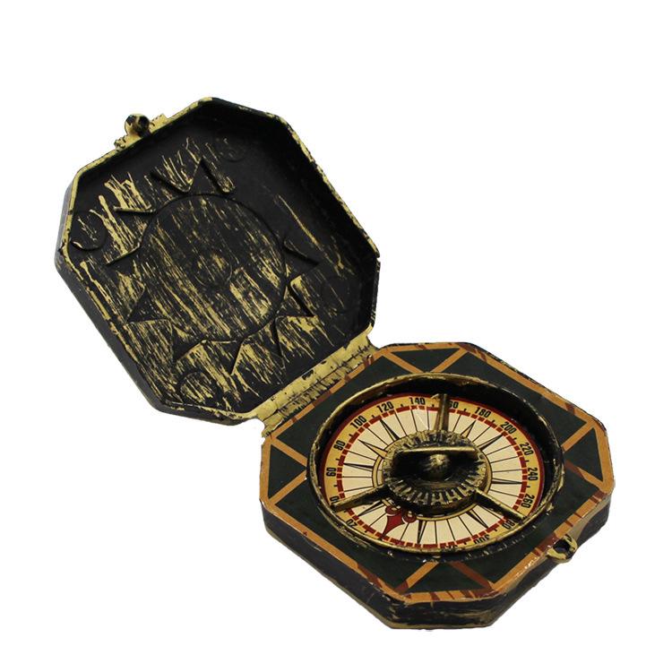 Аксессуары для пиратского костюма: Повязка на глаз в виде черепа, шляпа, крюк, флаг, телескоп, нож и пистолет на Хэллоуин.