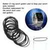 Watch Gasket Kit,28pcs 0.6mm O-Ring Set Sealing Rings Watch Rubber Seals Size 13-40mm for Watch Back